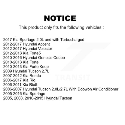 Cabin Air Filter 54-24684 For Hyundai Kia Accent Tucson Rio Sportage Rondo Forte