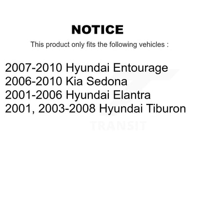 Cabin Air Filter 54-24689 For Hyundai Elantra Kia Sedona Tiburon Entourage