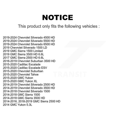 Cabin Air Filter 54-WP10129 For GMC Chevrolet Sierra 1500 Silverado 2500 HD 3500