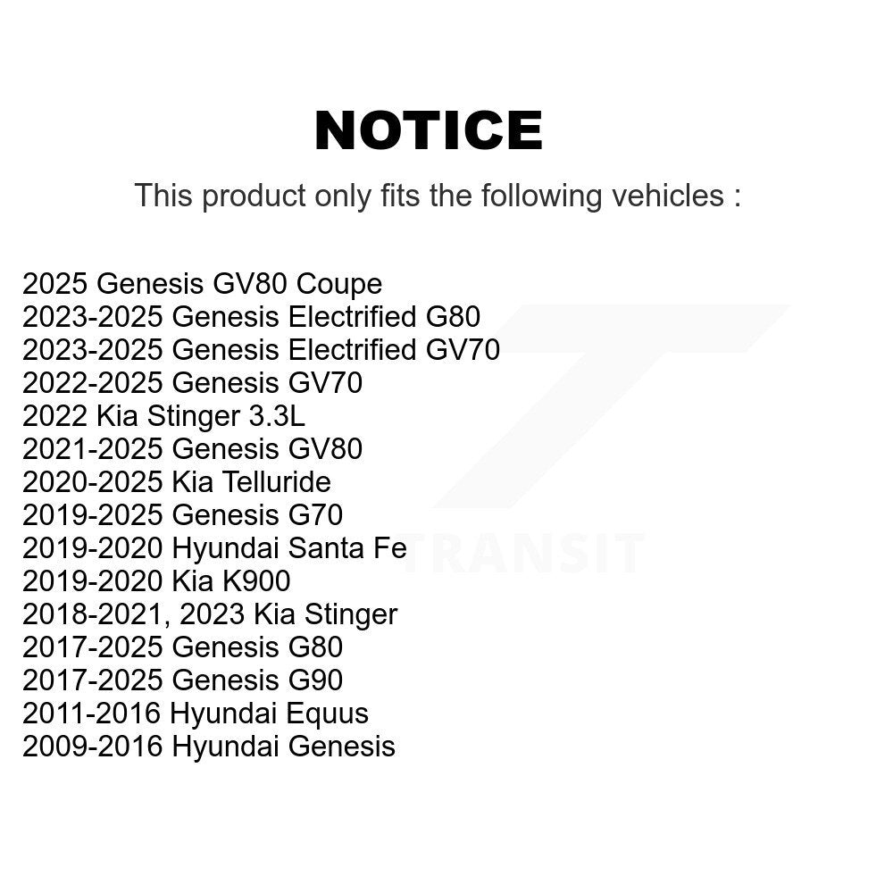 Cabin Air Filter 54-WP10367 For Hyundai Santa Fe Kia Genesis Telluride GV70 G70