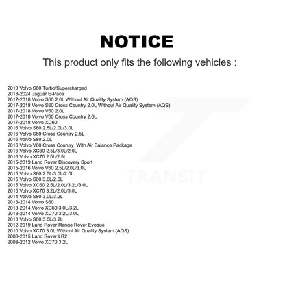 Cabin Air Filter 54-WP9309 For Volvo Land Rover XC60 Range Evoque XC70 Discovery