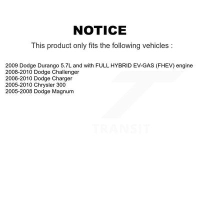 Air Filter 57-42843 For Dodge Chrysler 300 Charger Challenger Magnum Durango