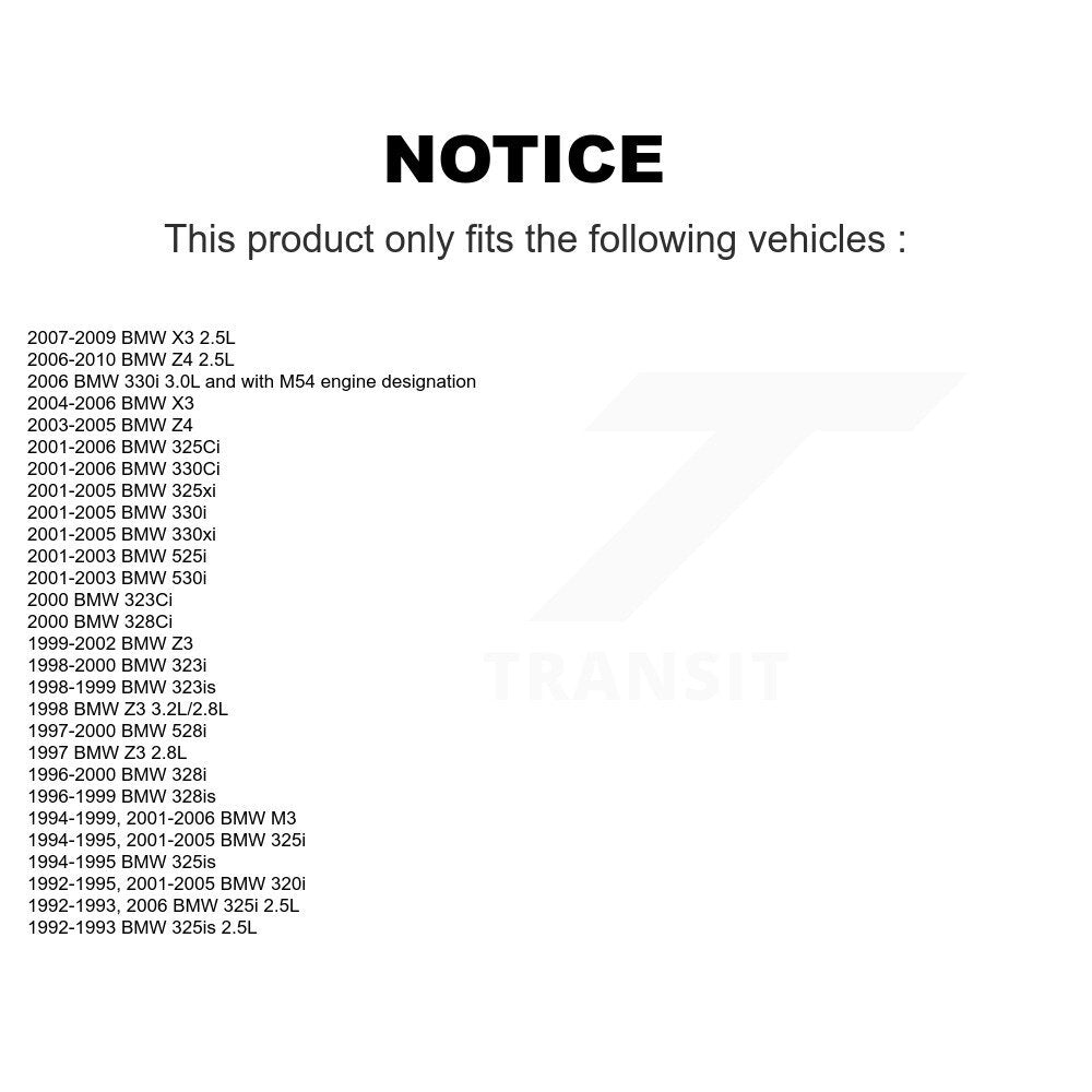 Air Filter 57-46320 For BMW X3 Z4 325i Z3 330Ci 325Ci M3 330i 328i 320i 325xi