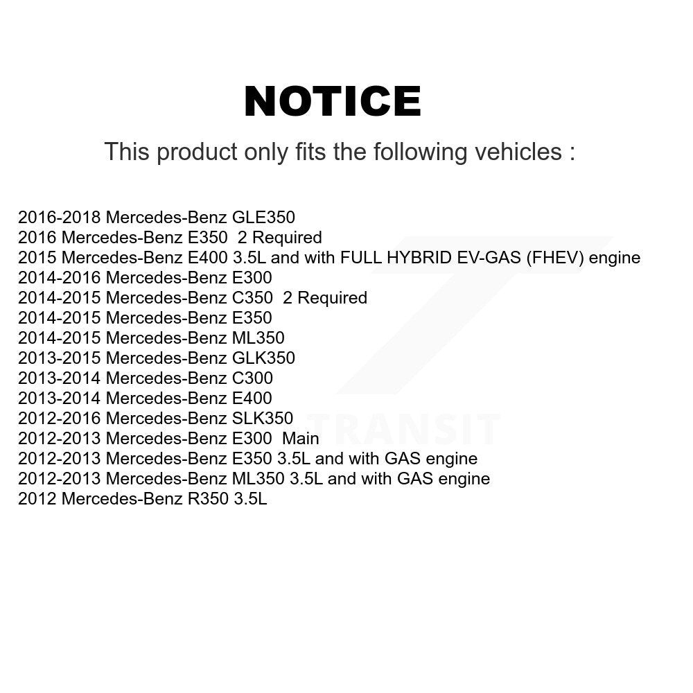 Air Filter 57-49034 For Mercedes-Benz ML350 C300 GLK350 E350 GLE350 GLE400 C350