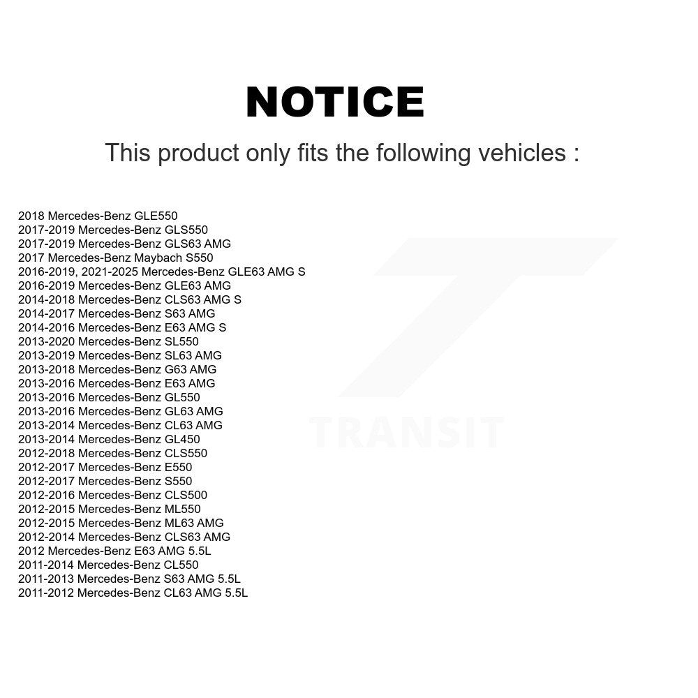 Air Filter 57-49704 For Mercedes-Benz S550 GLE63 AMG S CLS550 SL550 G63 E550 S63