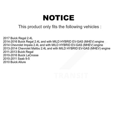 Air Filter 57-49894 For Buick Chevrolet LaCrosse Malibu Regal Impala Saab 9-5
