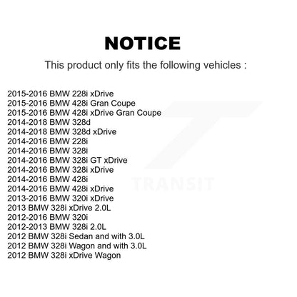 Air Filter 57-WA10005 For BMW 328i xDrive 320i 428i 328d 228i Gran Coupe GT