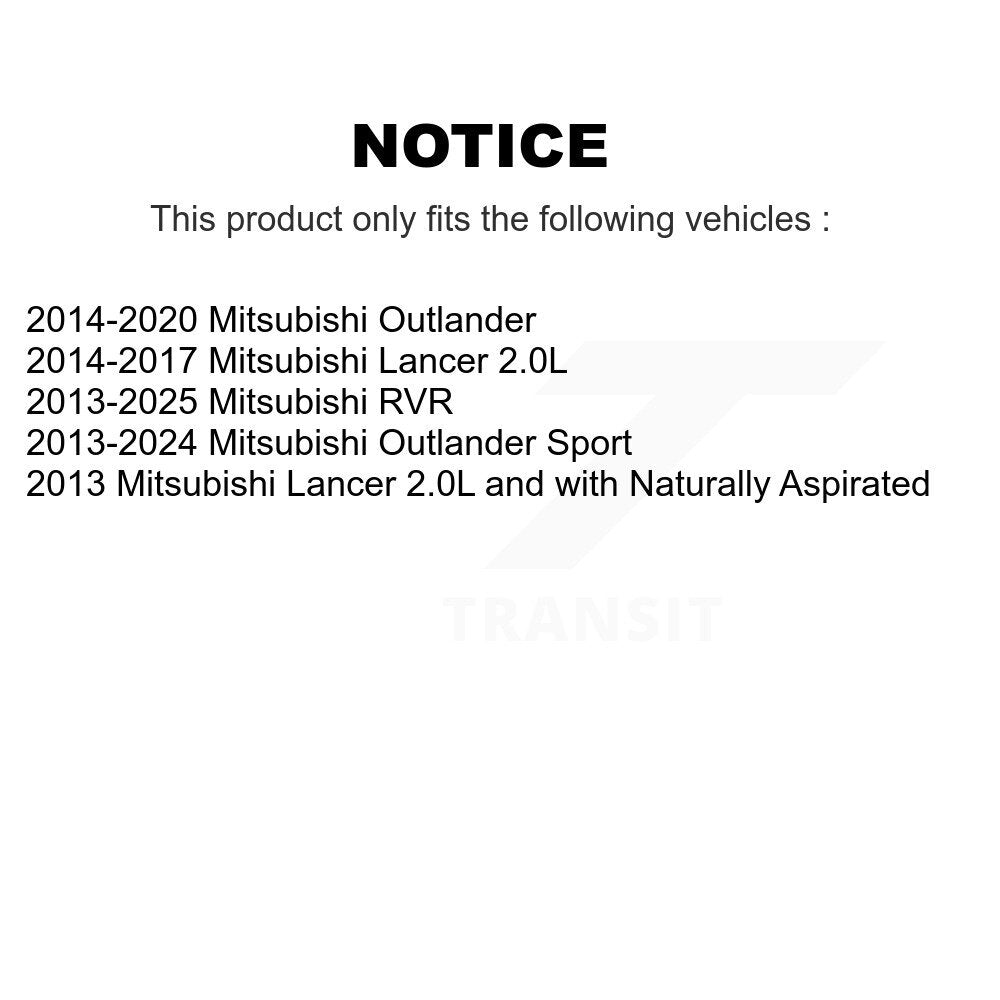 Air Filter 57-WA10058 For Mitsubishi RVR Outlander Lancer Sport