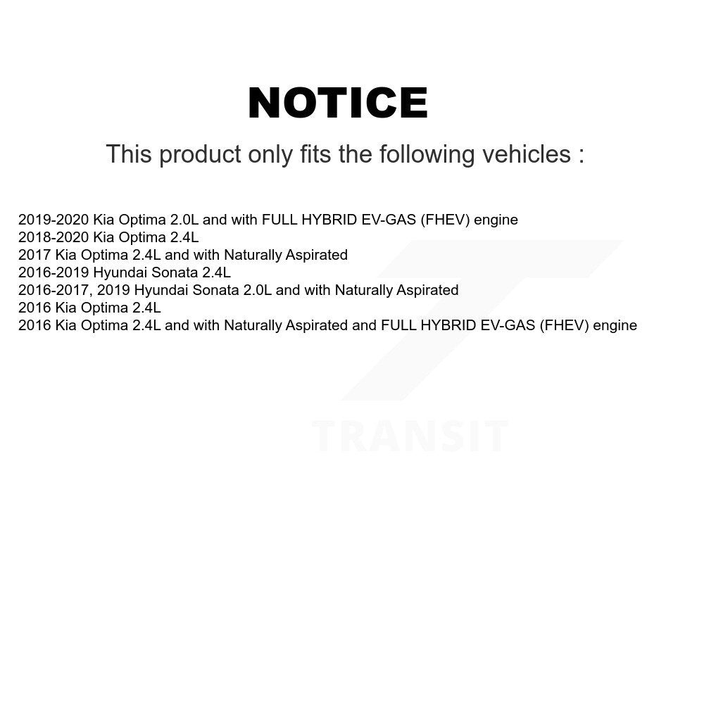Air Filter 57-WA10127 For Hyundai Sonata Kia Optima