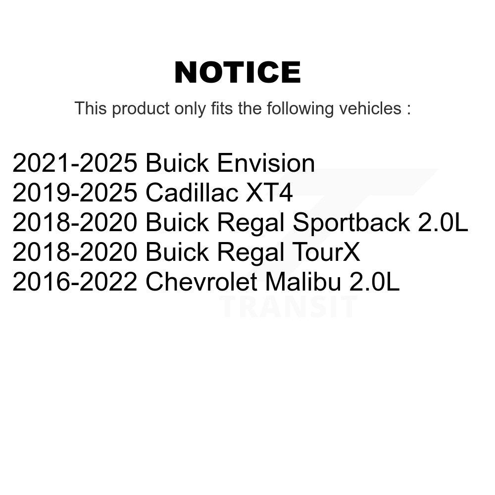 Air Filter 57-WA10419 For Chevrolet Malibu Cadillac XT4 Buick Envision Regal