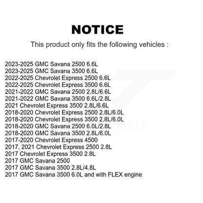 Air Filter 57-WA10655 For GMC Chevrolet Savana 2500 Express 3500 4500