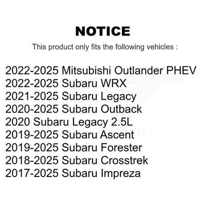 Air Filter 57-WA10713 For Subaru Crosstrek Forester Impreza Outback Ascent WRX