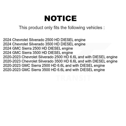 Air Filter 57-WA11057 For GMC Chevrolet Sierra 2500 HD Silverado 3500