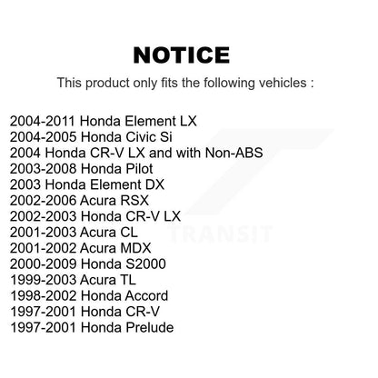 Wheel Bearing 70-510050 For Honda Civic CR-V Pilot Accord Acura Element RSX TL
