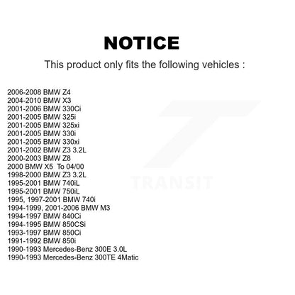 Wheel Bearing 70-510080 For BMW X3 Z3 330Ci 325i M3 Z4 325xi 330i 330xi 300E Z8