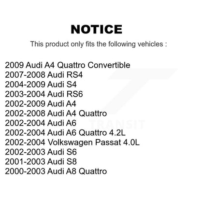 Wheel Bearing Assembly 70-512305 For Audi A4 Quattro Volkswagen Passat S4 A6 RS4