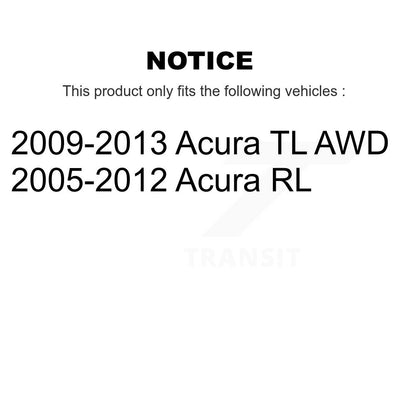 Wheel Bearing Hub Assembly Rear 70-512321 For Acura TL RL