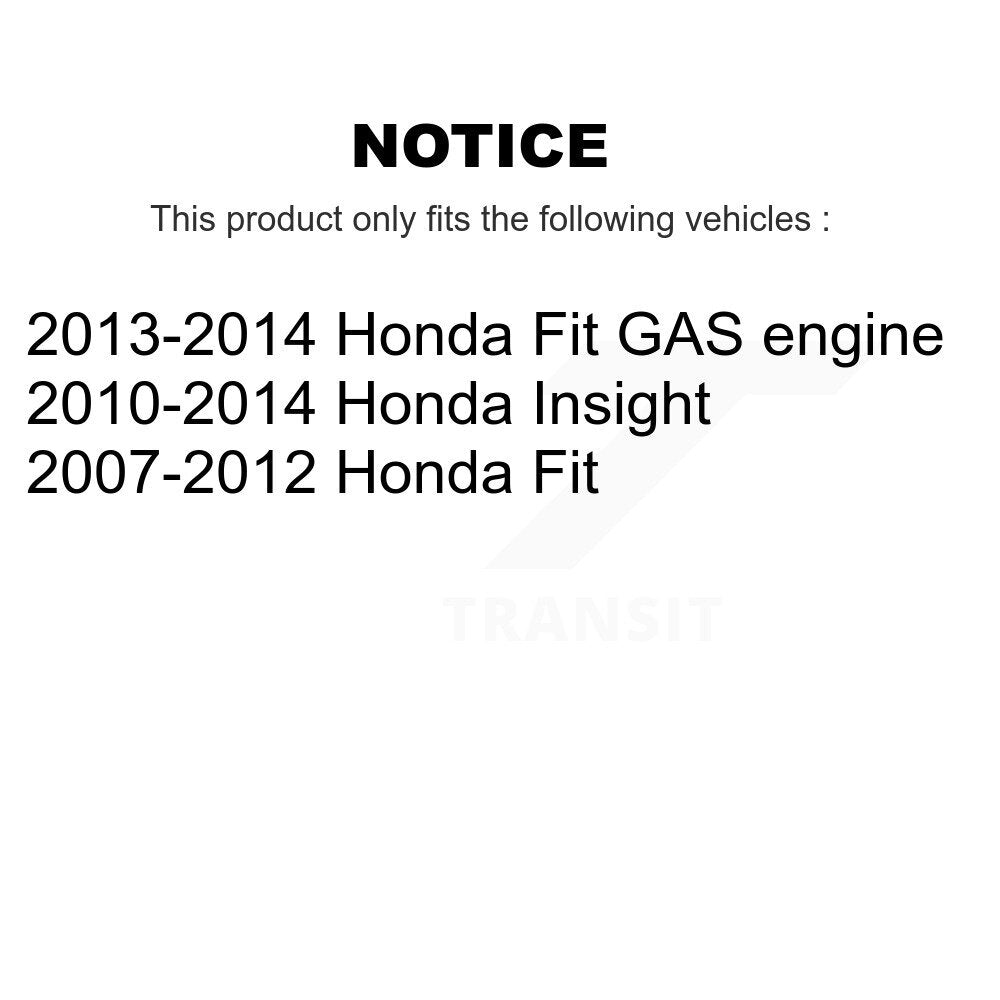 Wheel Bearing Hub Assembly Rear 70-512323 For Honda Fit Insight