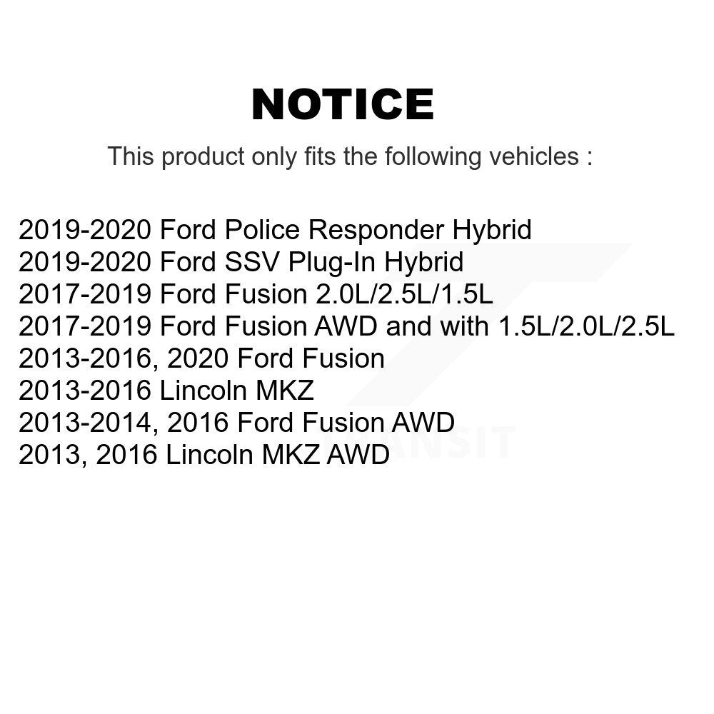 Wheel Bearing Hub Assembly 70-512498 For Ford Fusion Lincoln MKZ Police Hybrid