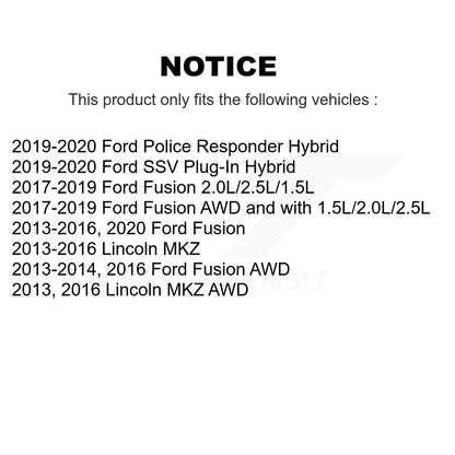 Wheel Bearing Hub Assembly 70-512498 For Ford Fusion Lincoln MKZ Police Hybrid