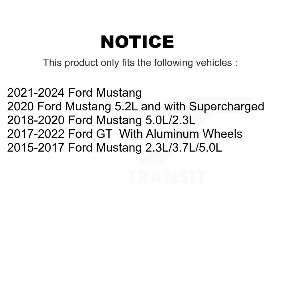 Wheel Bearing Hub Assembly Rear 70-512517 For Ford Mustang GT