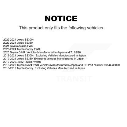 Wheel Bearing Hub Assembly Rear 70-512644 For Toyota RAV4 Camry Lexus C-HR ES350
