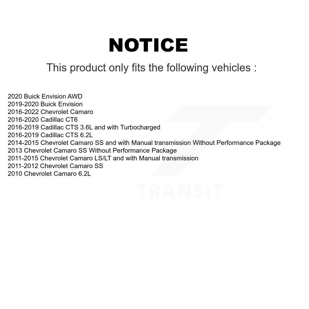 Wheel Bearing Hub Assembly 70-512663 For Chevrolet Camaro Buick Envision CTS CT6