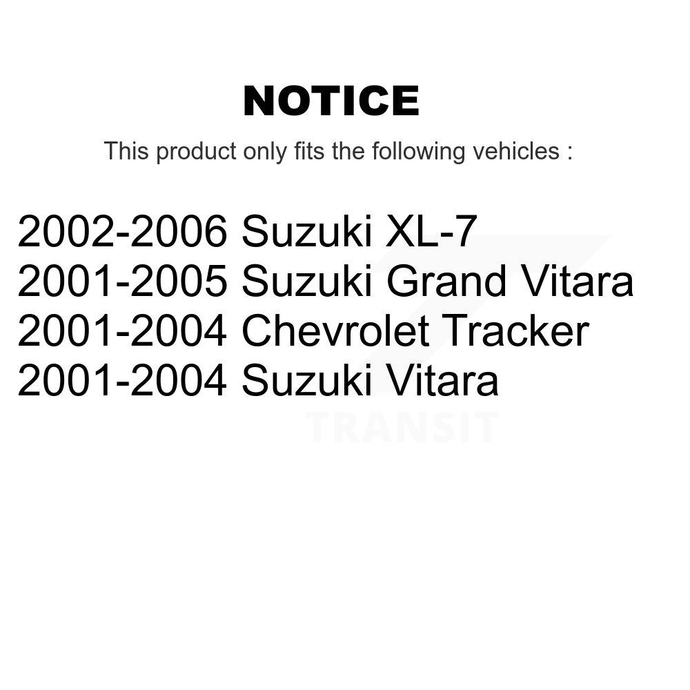 Wheel Bearing Hub Assembly Front 70-513193 For Chevrolet Tracker Suzuki Grand