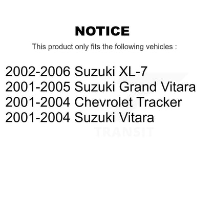 Wheel Bearing Hub Assembly Front 70-513193 For Chevrolet Tracker Suzuki Grand