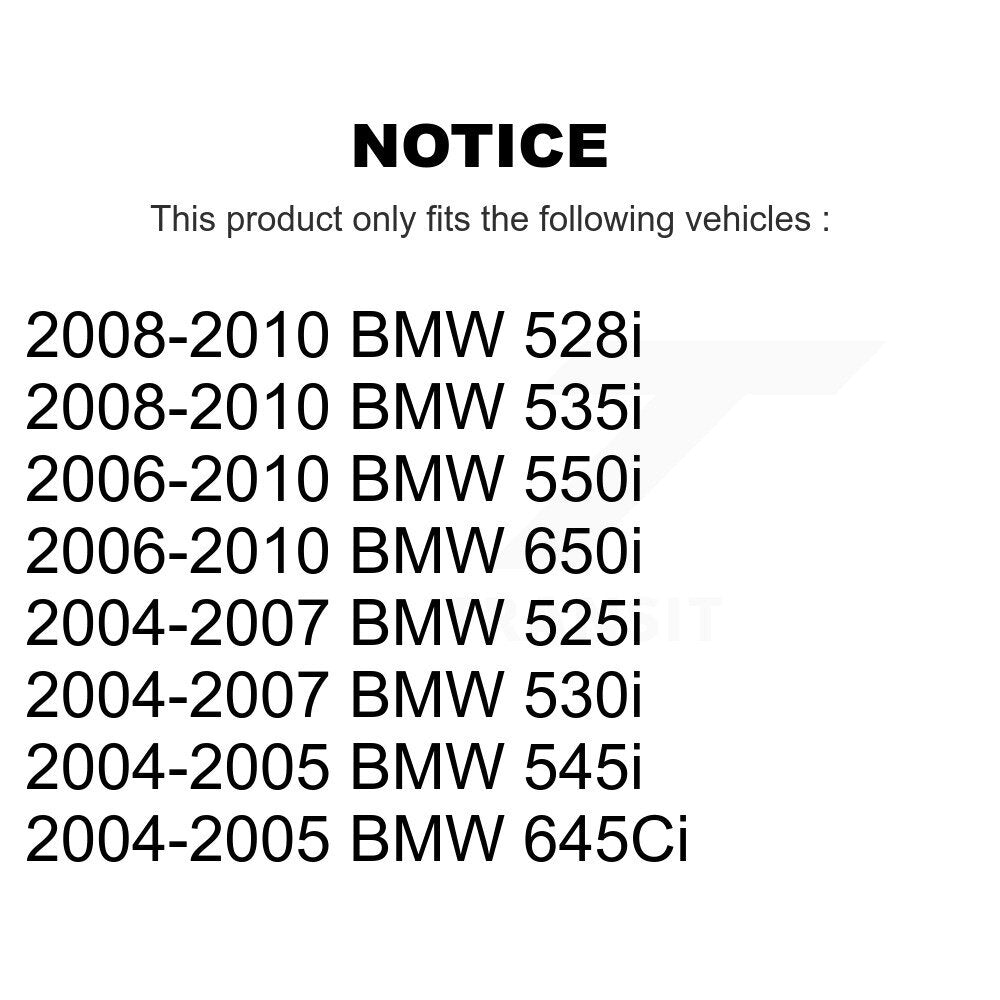 Wheel Bearing Hub Assembly Front 70-513210 For BMW 530i 650i 525i 645Ci 528i