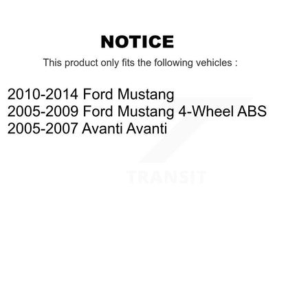 Wheel Bearing Hub Assembly Front 70-513221 For Ford Mustang Avanti