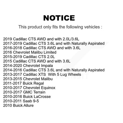 Wheel Bearing Hub Assembly 70-513288 For Chevrolet Equinox GMC Terrain Buick CTS