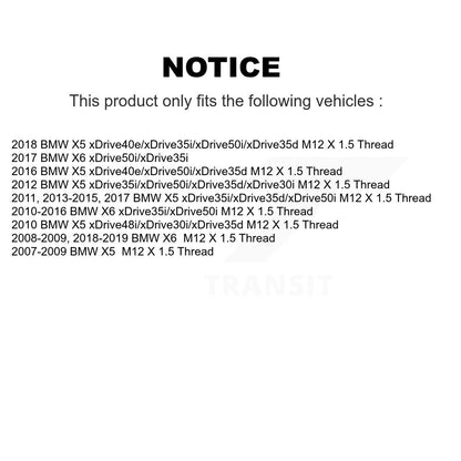 Wheel Bearing Hub Assembly Front 70-513305 For BMW X5 X6