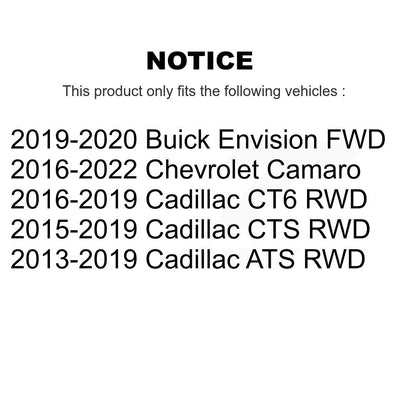 Wheel Bearing Hub Assembly 70-513401 For Cadillac ATS Chevrolet Camaro Buick CTS
