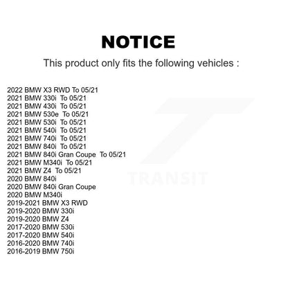Wheel Bearing Hub Assembly Front 70-513406 For BMW X3 Z4 430i 530i 740i 330i