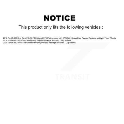 Wheel Bearing Hub Assembly Front 70-515118 For Ford F-150