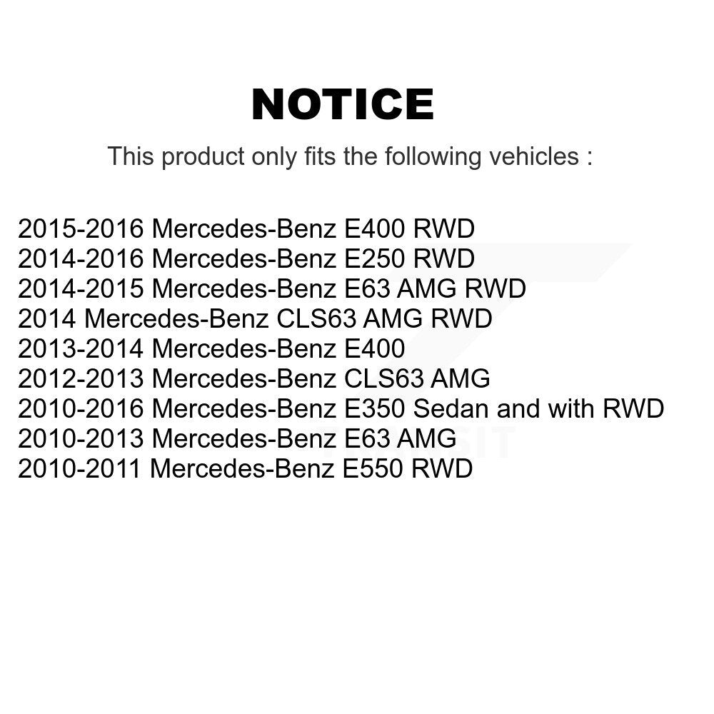 Wheel Bearing Hub Assembly Front 70-520001 For Mercedes-Benz E350 E400 E250 E550