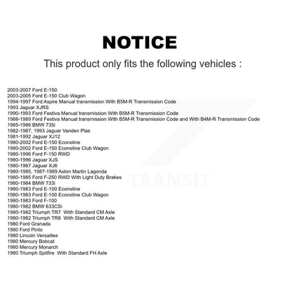 Bearing 70-A13 For Ford F-150 E-150 Econoline Jaguar F-250 XJS F-100 Club Wagon