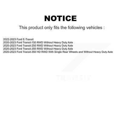 Wheel Bearing Hub Assembly Front 70-KH2004 For Ford Transit-250 Transit-350 HD