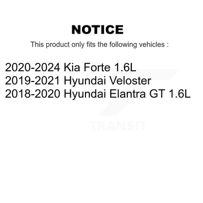 Wheel Bearing Hub Assembly Rear 70-KH5003 For Kia Forte Hyundai Elantra GT