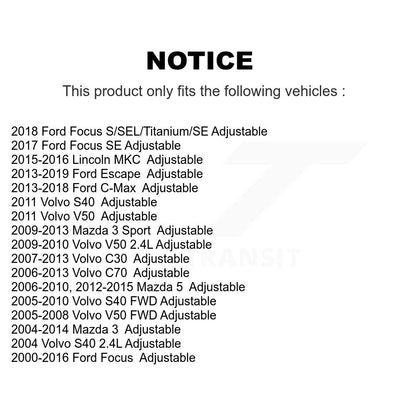 Suspension Control Arm Rear Upper 72-CK100002 For Ford Escape Mazda 3 Focus 5