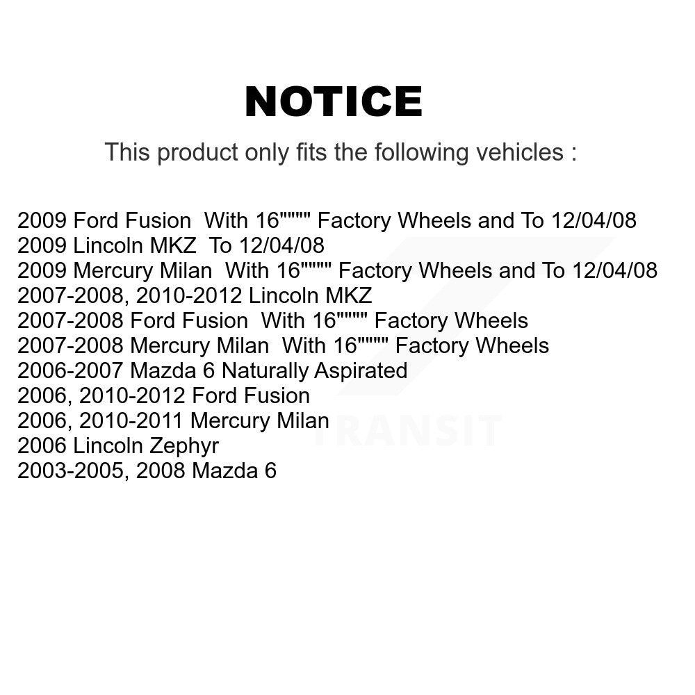 Suspension Control Arm Ball Joint Assembly Front Left Upper 72-CK620636 For Ford