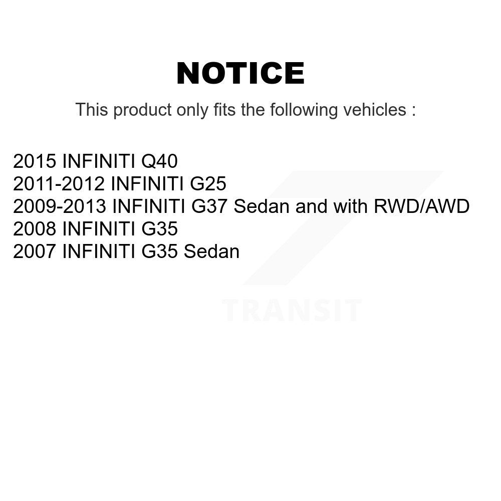Suspension Control Arm Ball Joint Assembly Front Right Upper 72-CK621600 For G37