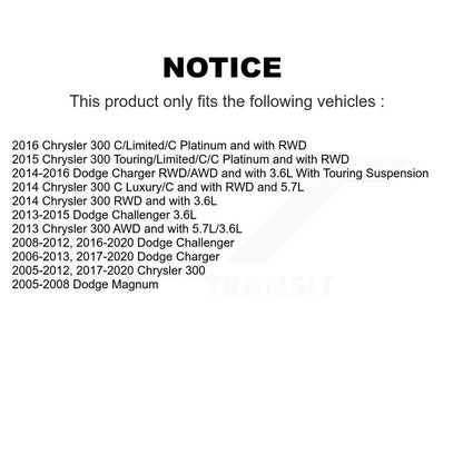 Lateral Arm Rear Upper Forward 72-CK641787 For Dodge Chrysler 300 Charger Magnum