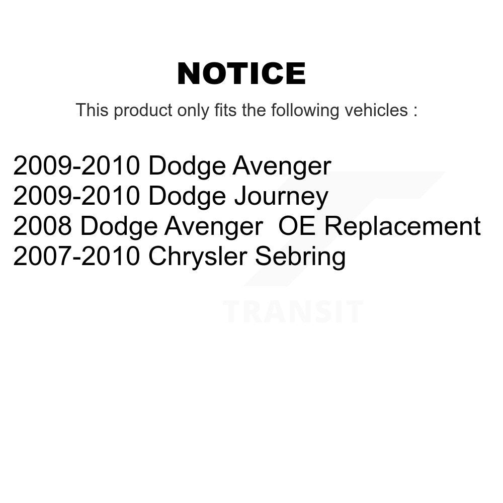 Suspension Control Arm Rear Upper 72-CK641880 For Dodge Journey Chrysler Sebring