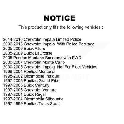 Suspension Control Arm Ball Joint Assembly Front Left Lower 72-CK80539 For Buick