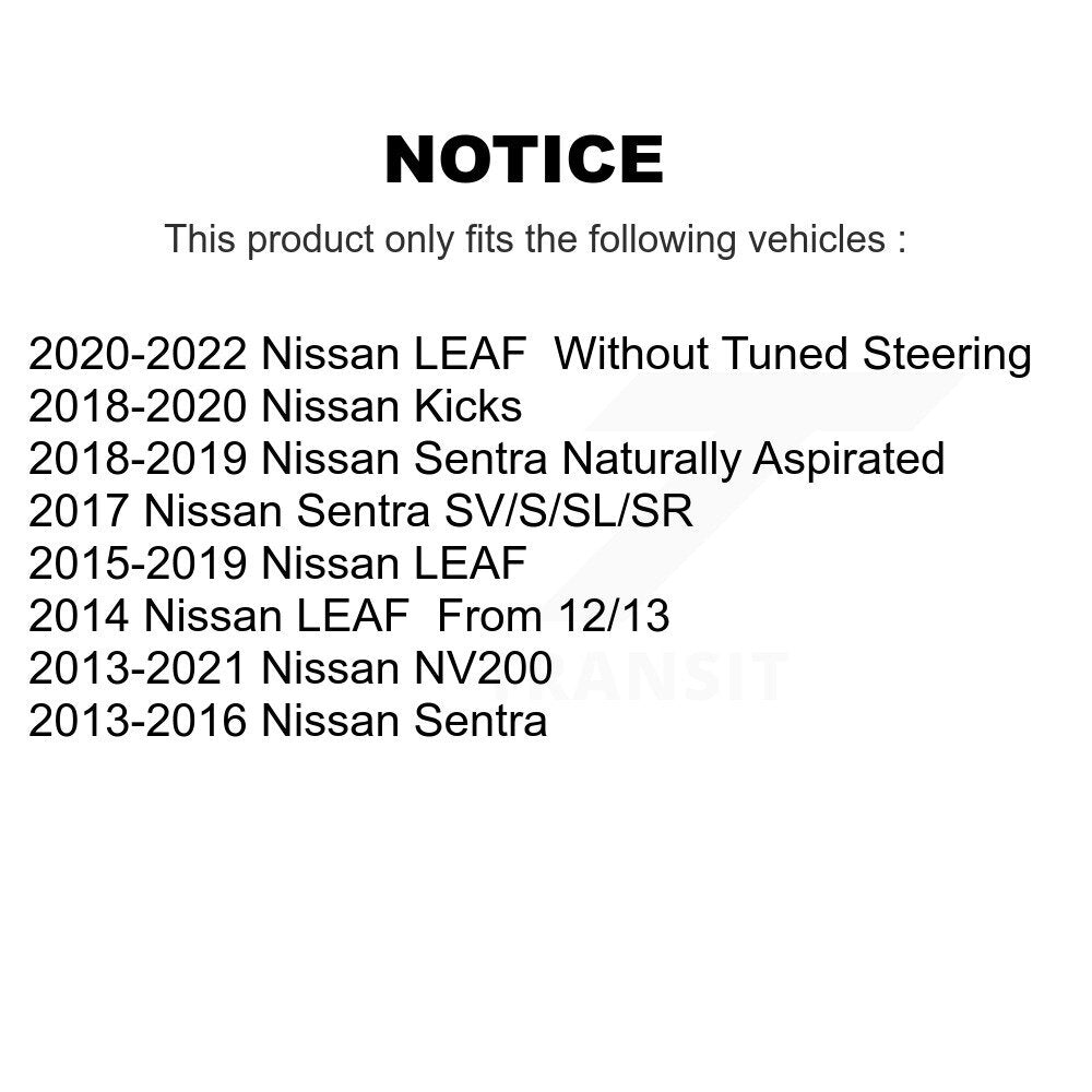 Steering Tie Rod End Front Right Outer 72-ES800965 For Nissan Sentra Kicks LEAF