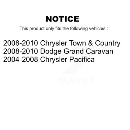 Steering Tie Rod End Front Inner 72-ES80646 For Dodge Grand Caravan Chrysler &