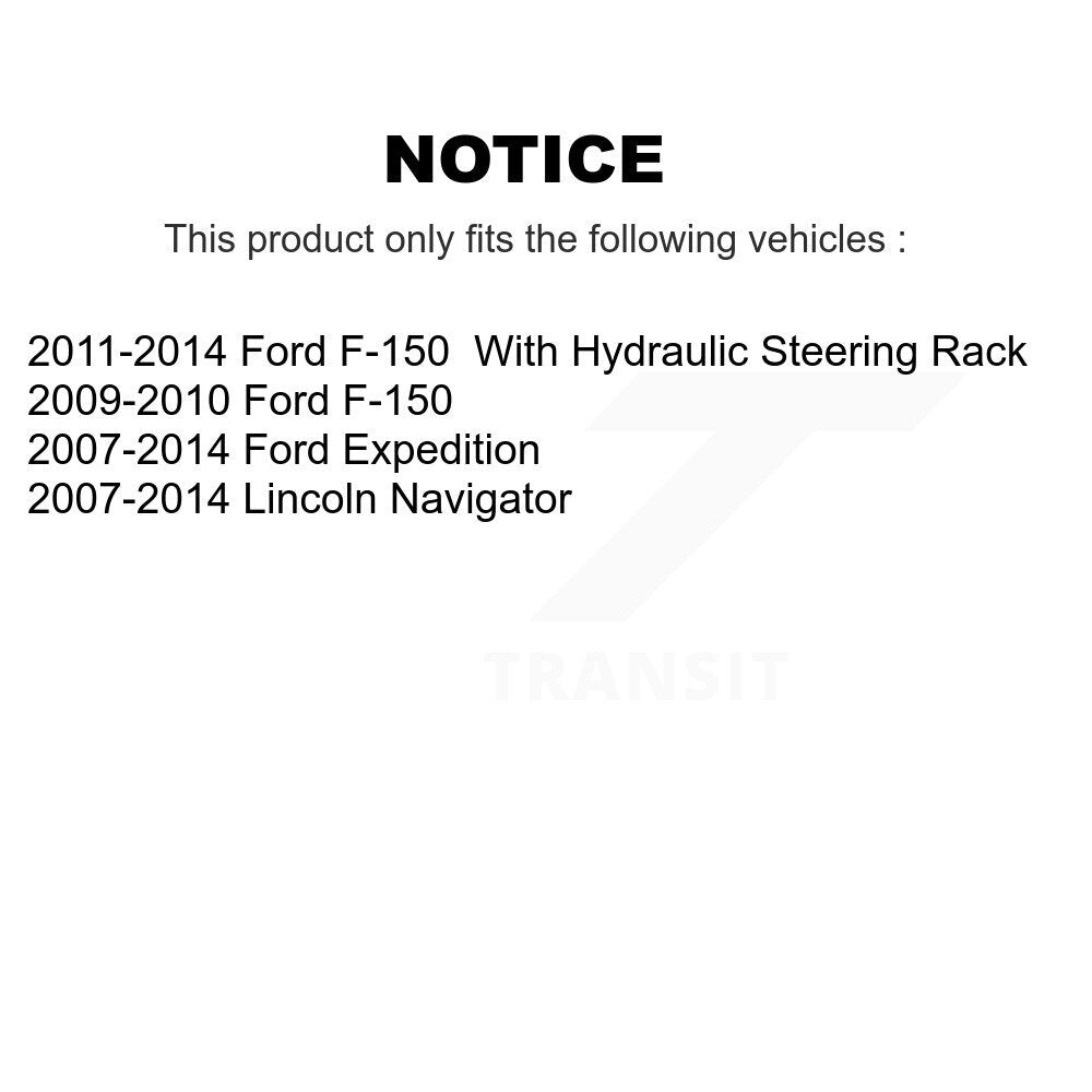 Steering Tie Rod End Front Inner 72-EV800457 For Ford F-150 Expedition Lincoln