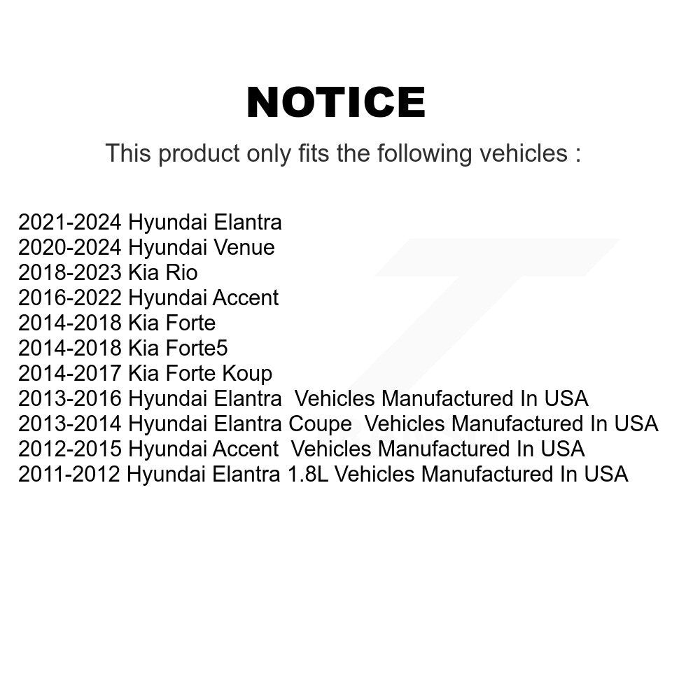 Suspension Ball Joint Front Lower 72-K500305 For Hyundai Elantra Accent Kia Rio